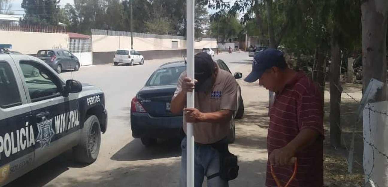 Colocan señalética vial en planteles educativos de Soledad