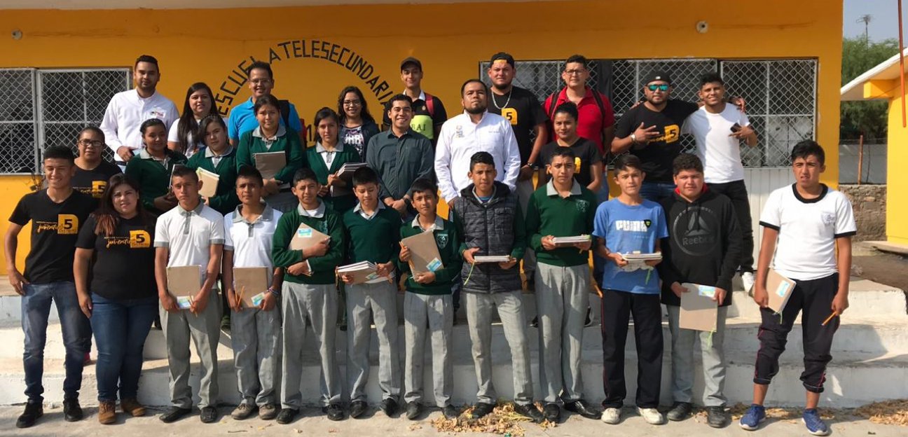 Beneficiarán a más de 100 estudiantes con Eco Libretón