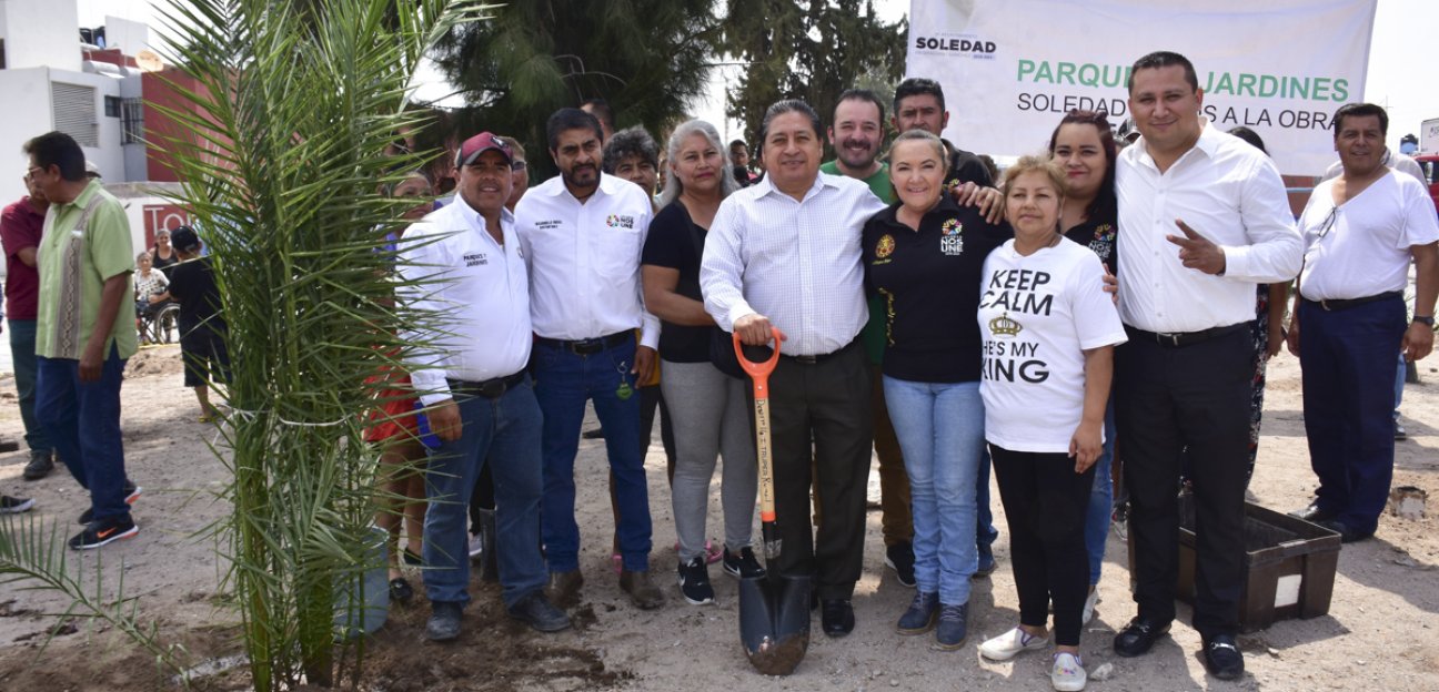 Arranca alcalde campaña de reforestación en  Fraccionamiento La Virgen