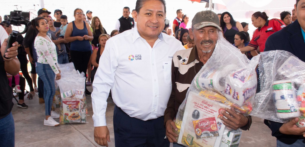 Programa de ayuda alimentario en beneficio de 30 mil familias en Soledad