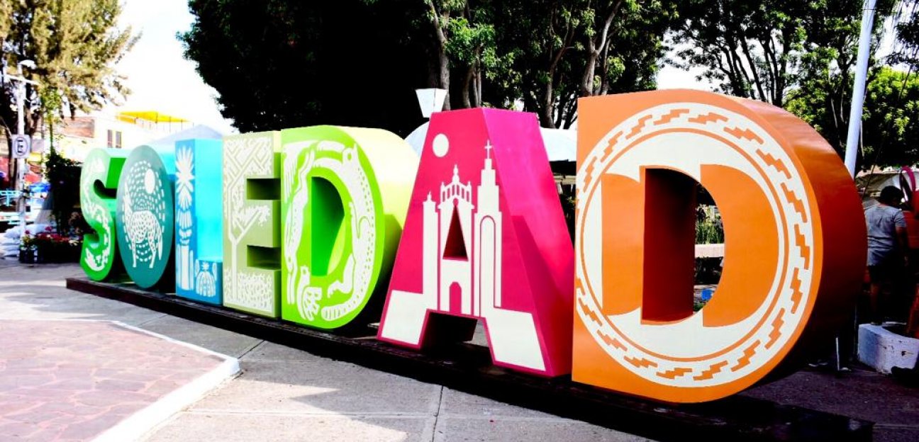 Ayuntamiento de Soledad impulsa la imagen y transformación integral del jardín principal