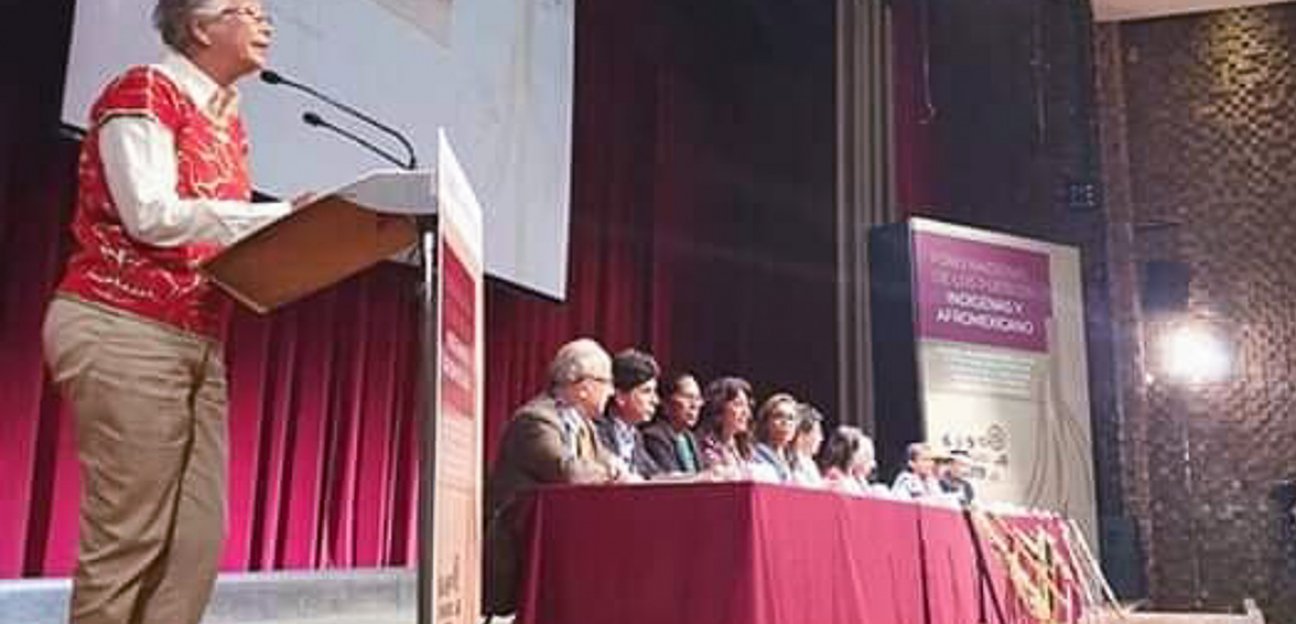 Soledad presente en el Foro Nacional de los Pueblos Indígenas y Afromexicano