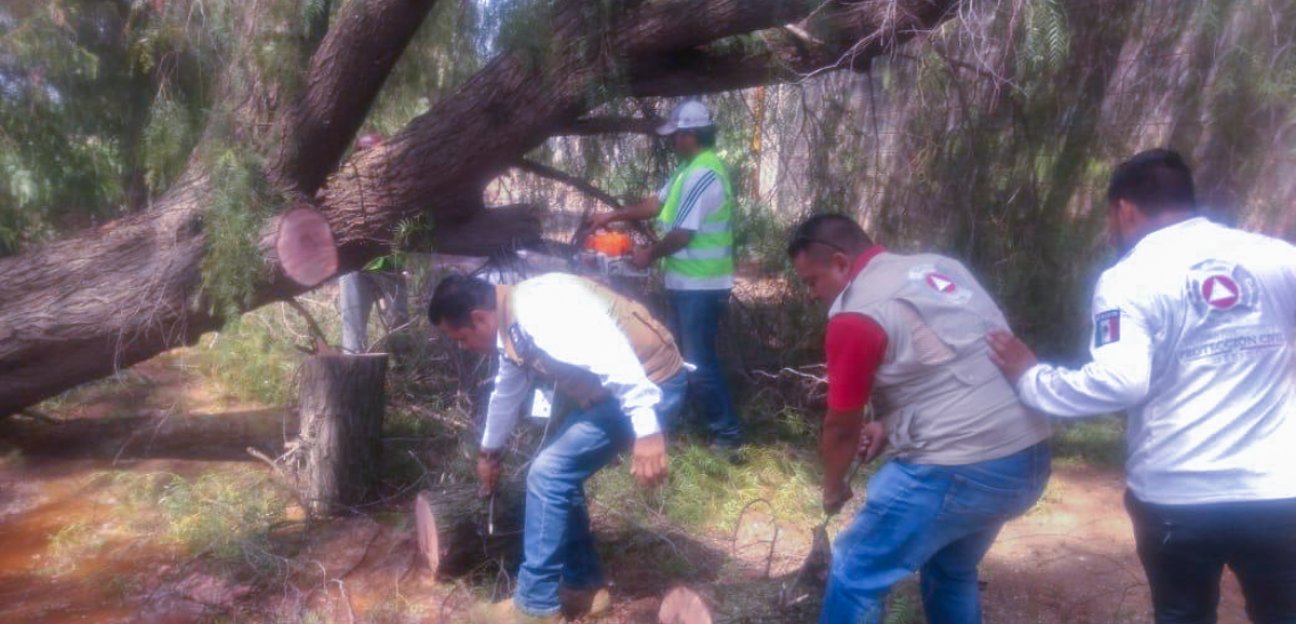 Protección Civil Municipal se mantiene atento ante cualquier emergencia relacionada con las lluvias