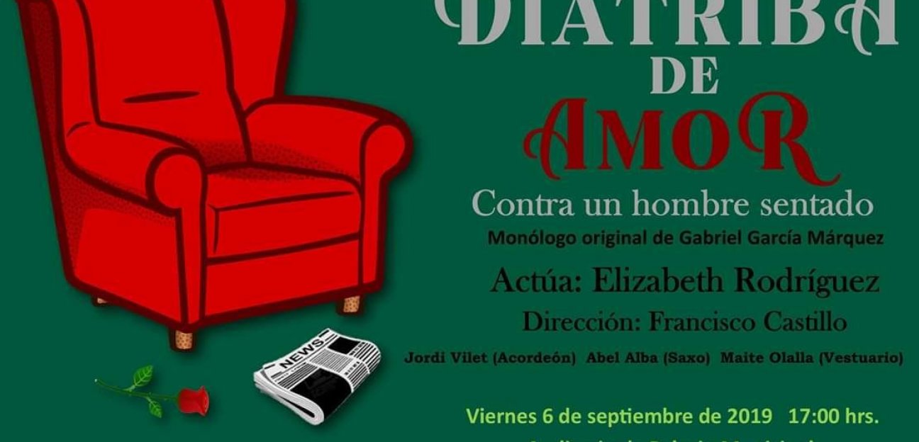 Presentarán monólogo de García Márquez en Soledad