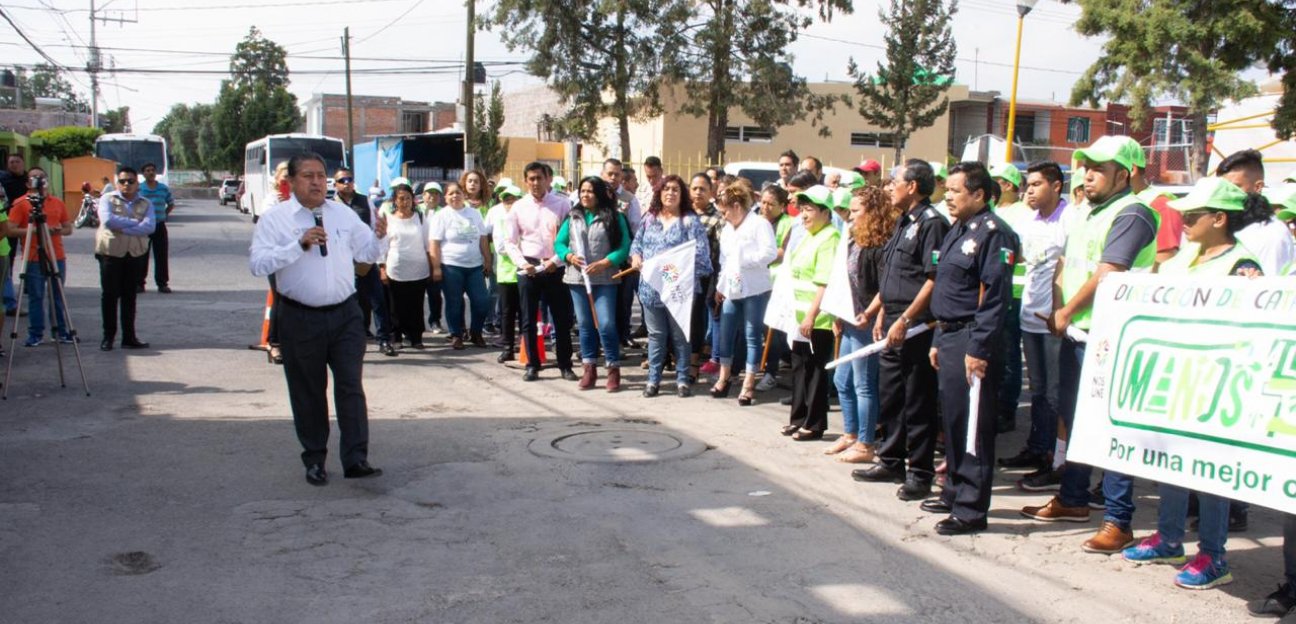 Con intensas jornadas de trabajo arranca el programa Manos a la Obra en la Colonia Hogares Populares Pavón