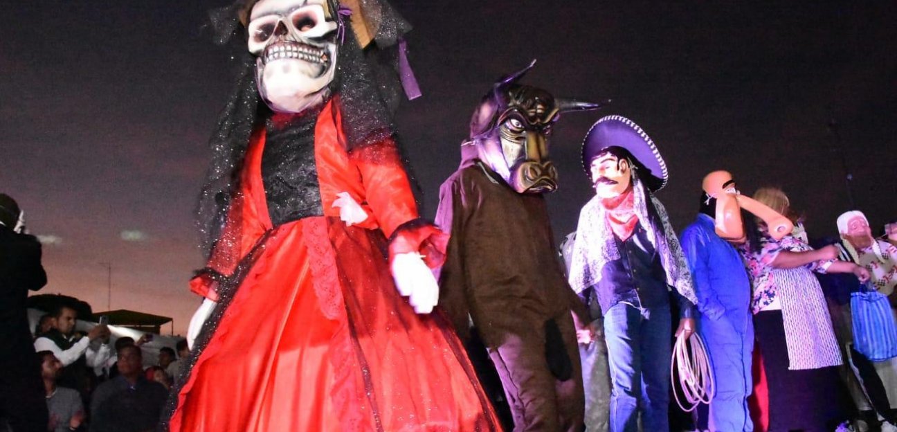 Gran éxito de Festival de Día de Muertos en Soledad
