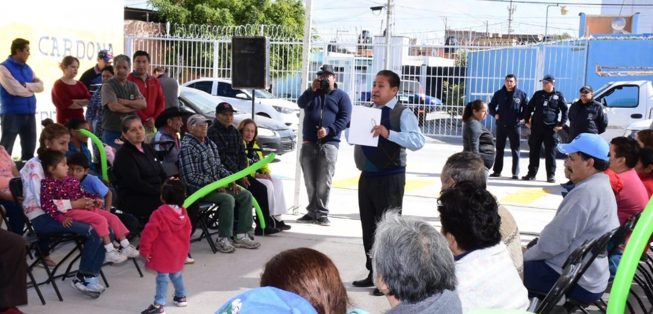 Ayuntamiento de Soledad inaugura modernización integral de calle Niquelado en Hogares Obreros