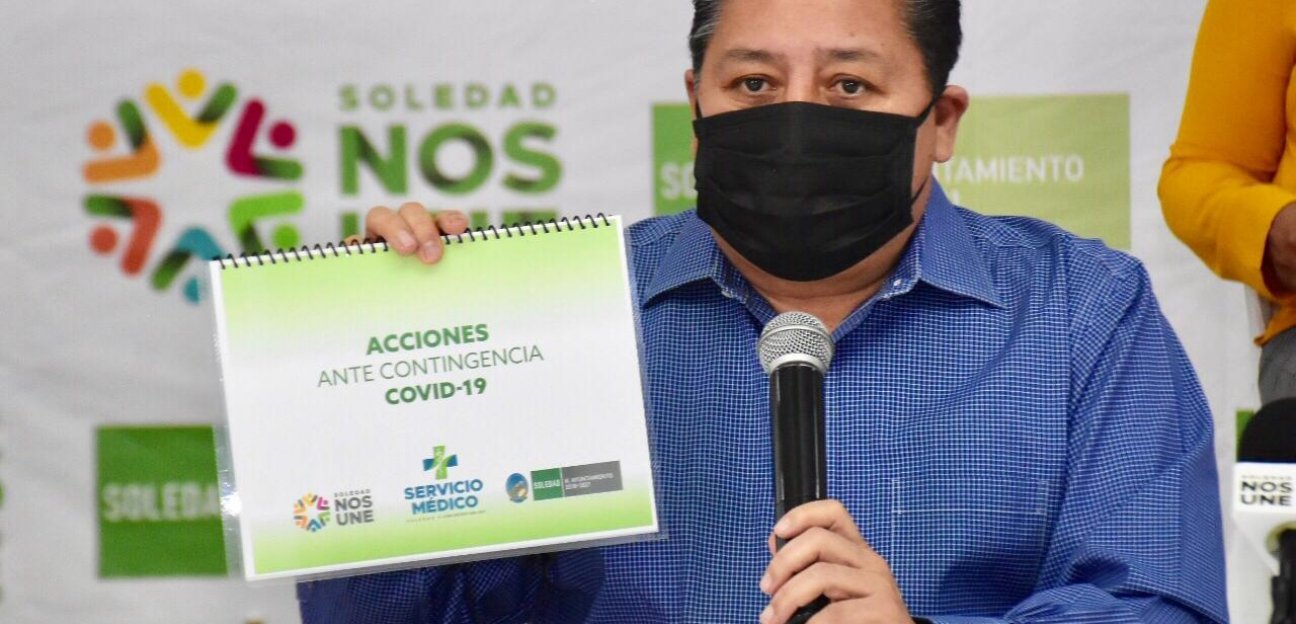 Ayuntamiento de Soledad anuncia nuevas medidas sanitarias ante la implementación de la Fase 3