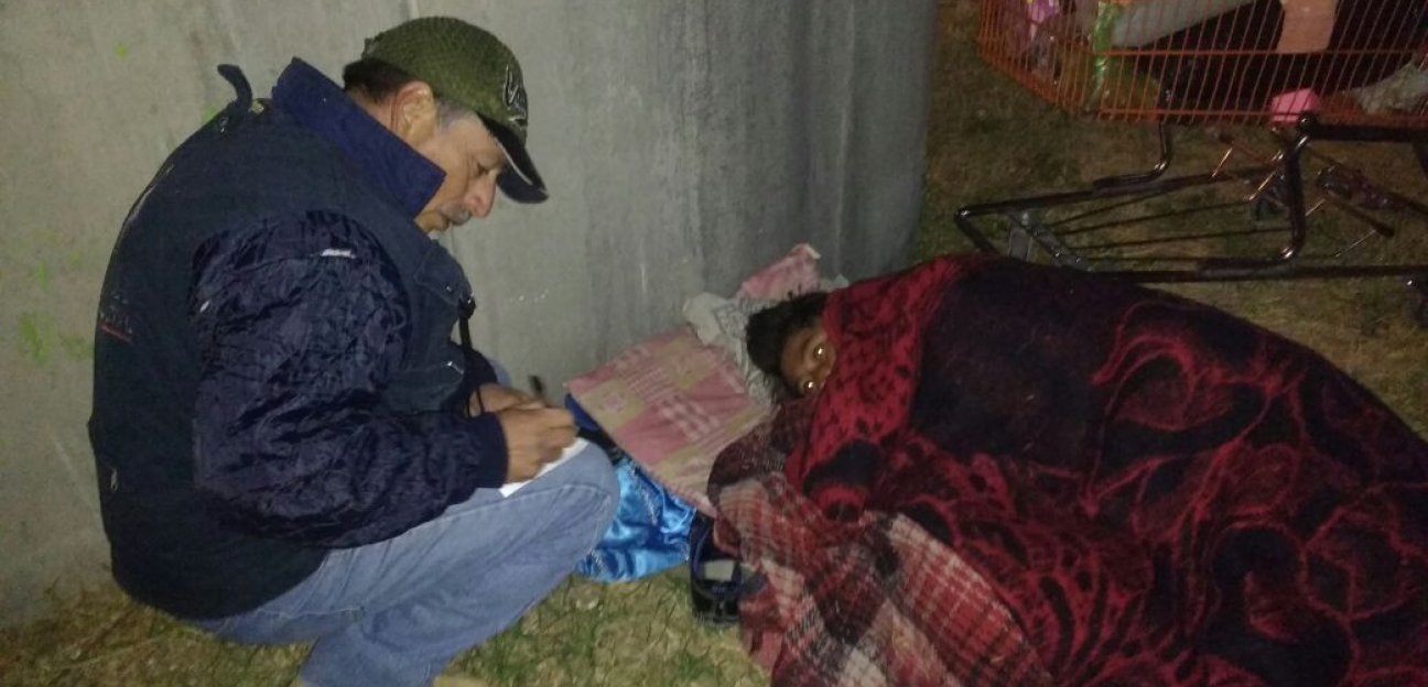 PC mantiene supervisión para atender y canalizar a personas en situación de calle