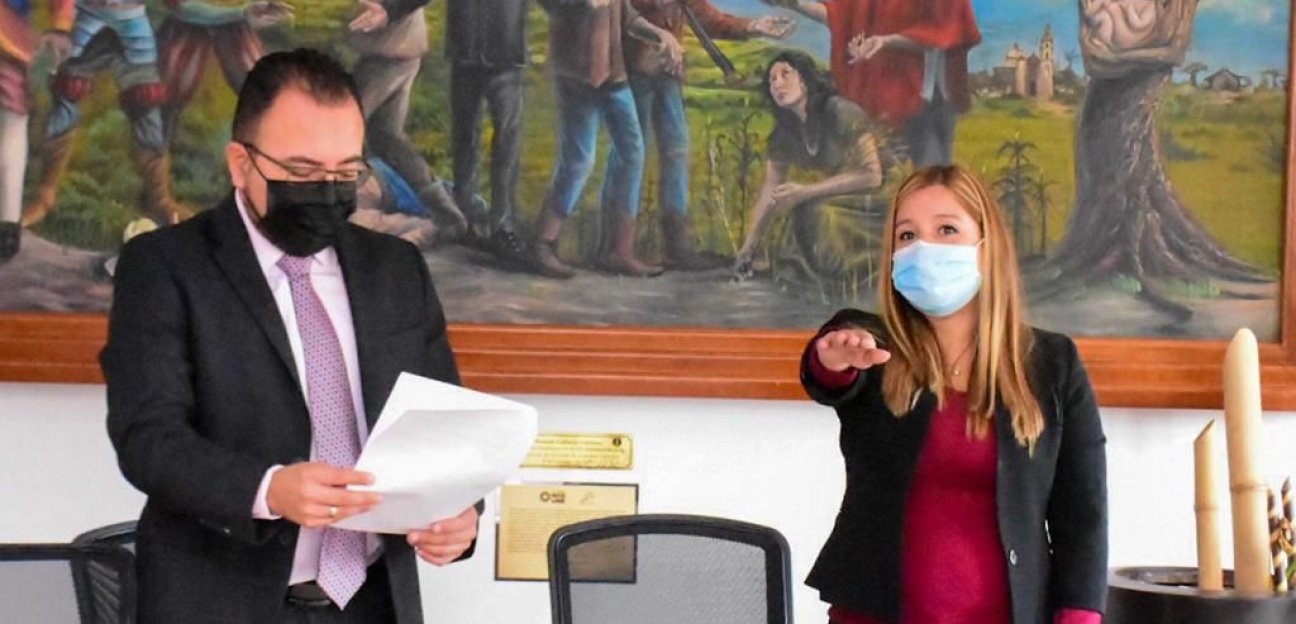Yoloxochitl Díaz López asume la Secretaría  General, en el Ayuntamiento de Soledad