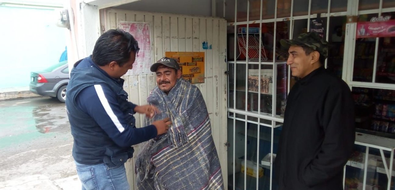 No se han suspendido los recorridos para trasladar a personas en situación de calle a albergues