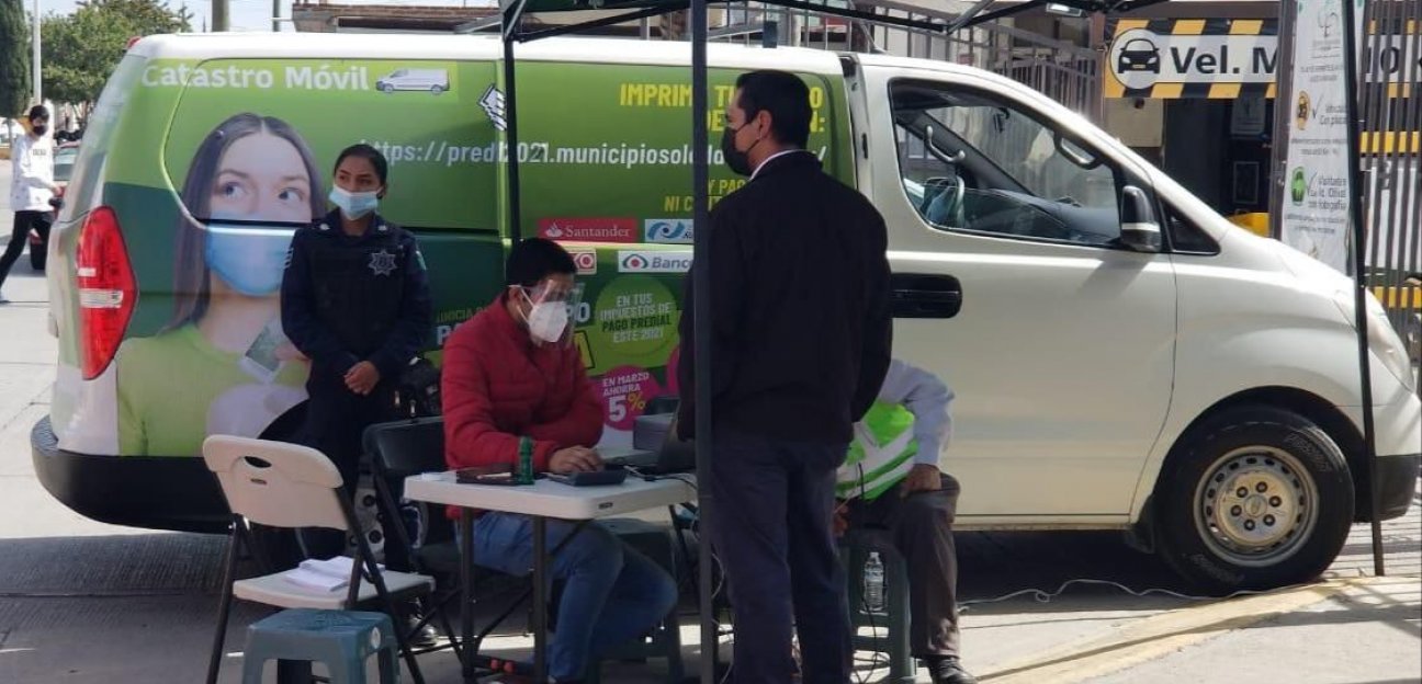 Llevarán caja móvil a diferentes colonias del municipio de Soledad 