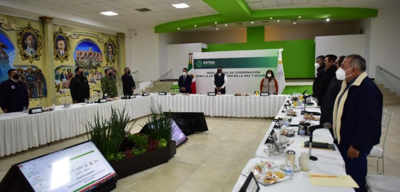 Soledad de Graciano Sánchez fue sede de la reunión de Seguridad