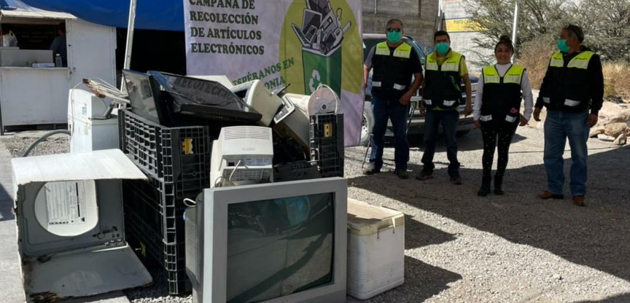 Todo un éxito resultó el arranque de la campaña de recolección de basura electrónica en Soledad