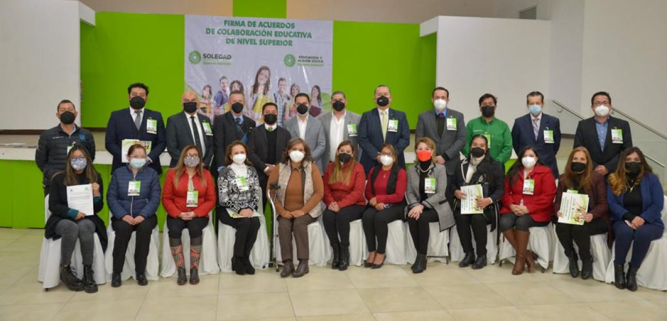 Ayuntamiento de Soledad firma acuerdo de colaboración con 23 universidades