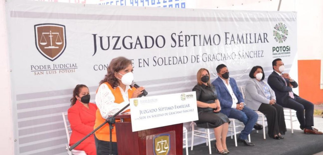Alcaldesa inaugura en Soledad Juzgado Séptima del ramo familiar