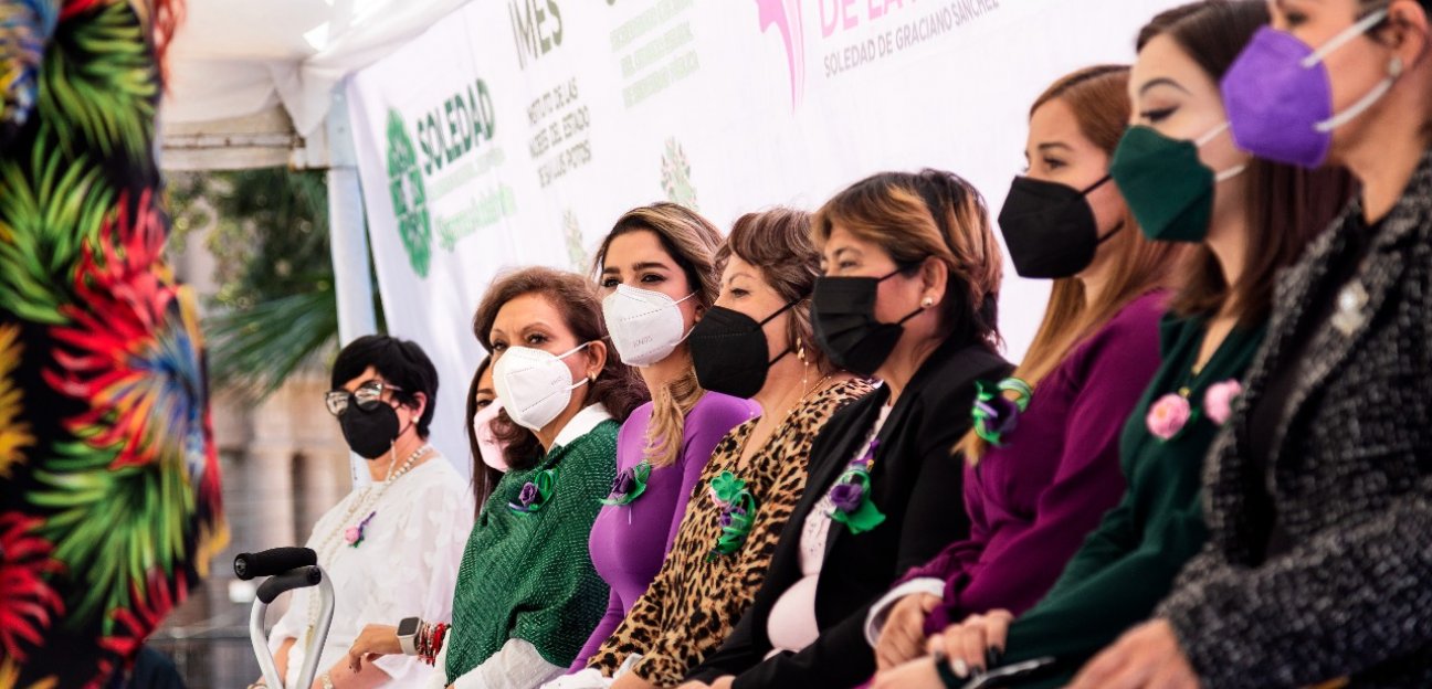 En el Día Internacional de la Mujer, ayuntamiento de Soledad pone en marcha la estrategia Mujeres Constructoras de Paz