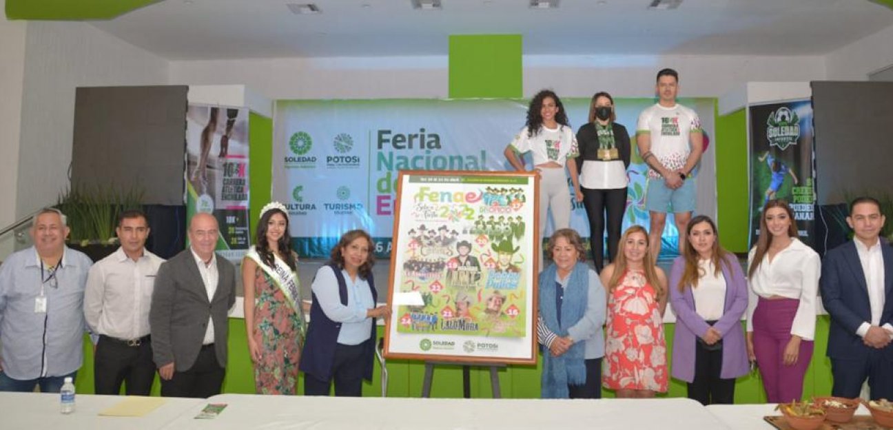 Alcaldesa Leonor Noyola presenta la Feria Nacional de la Enchilada 2022
