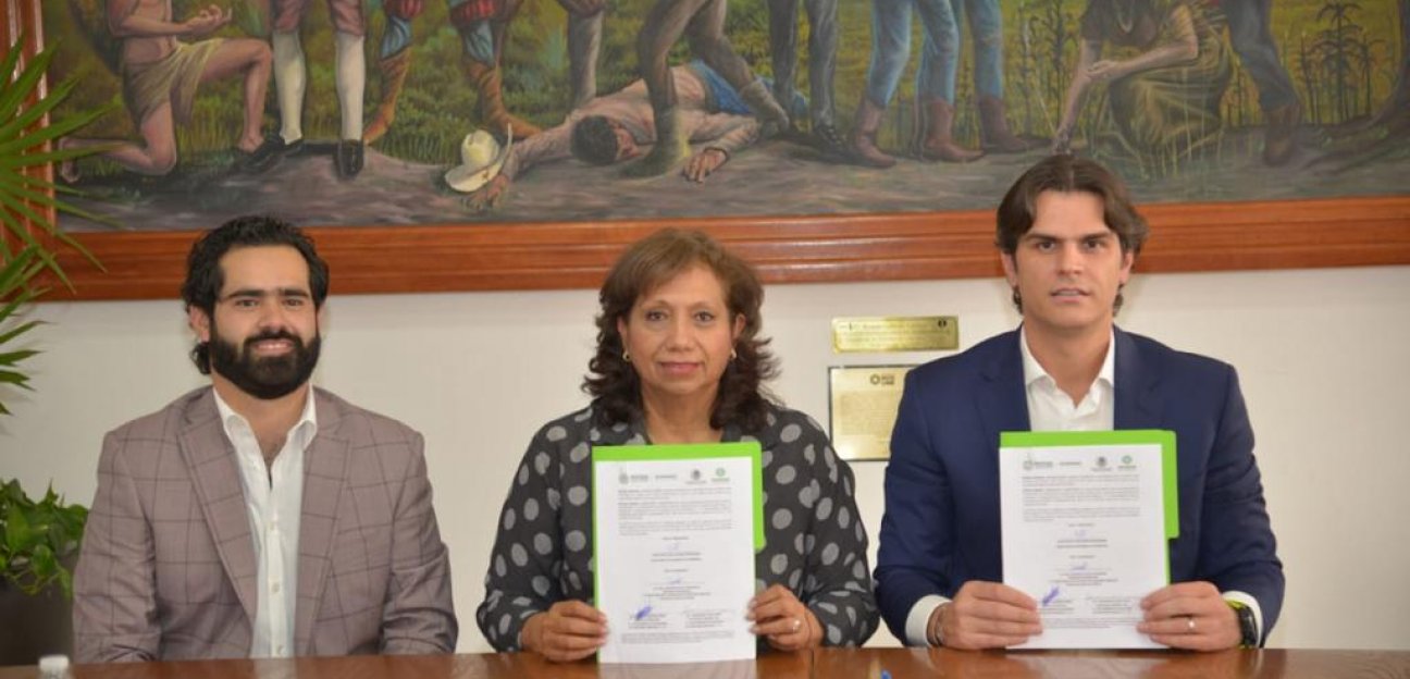 El ayuntamiento de Soledad de Graciano Sánchez y la Secretaría de Desarrollo Económico celebra convenio de colaboración