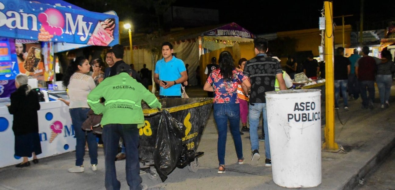 Servicios Municipales de Soledad de Graciano Sánchez alista operativo de limpieza por la FENAE 2022