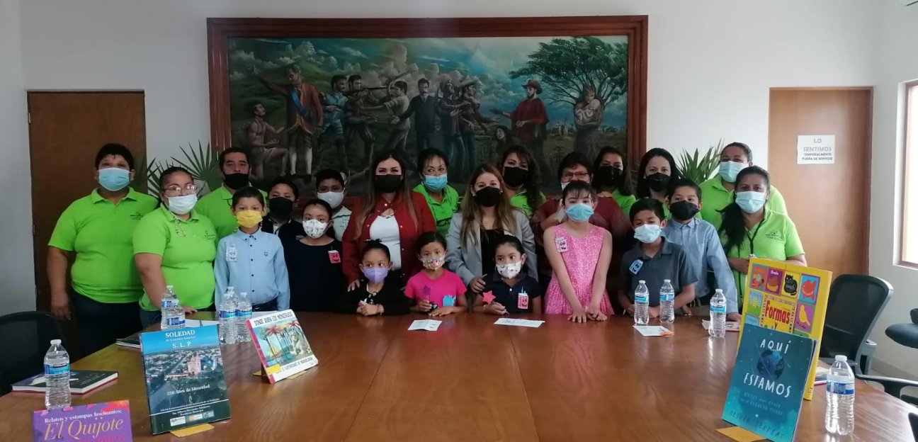 Municipio de Soledad de Graciano Sánchez conmemora el Día Internacional del Libro