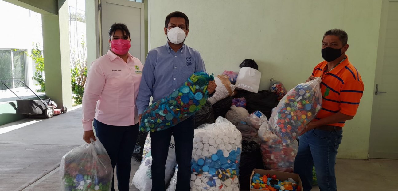 Soledad invita a donar tapitas para apoyar a niños con cáncer