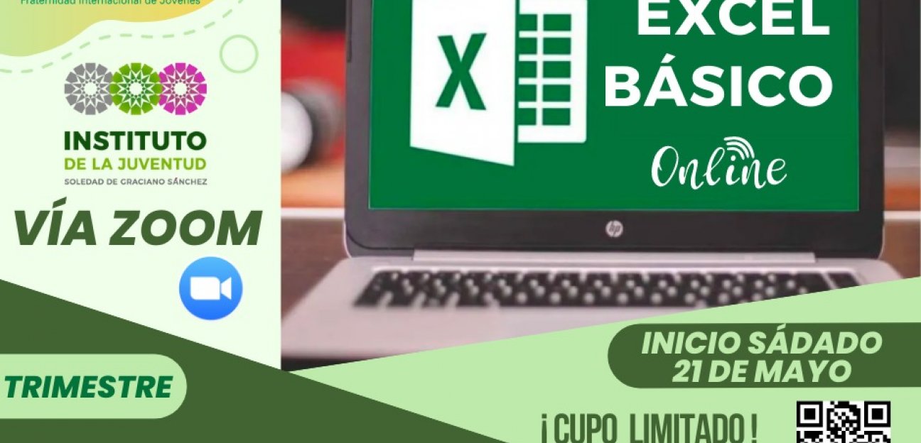 Invitan a jóvenes a participar en el curso online de Excel Básico