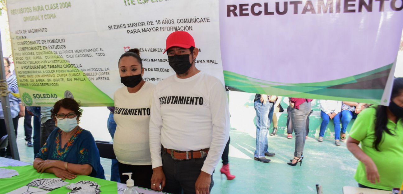 Invitan a los jóvenes a acercarse a la mesa de reclutamiento que se instalará en el programa Verde Ciudadano