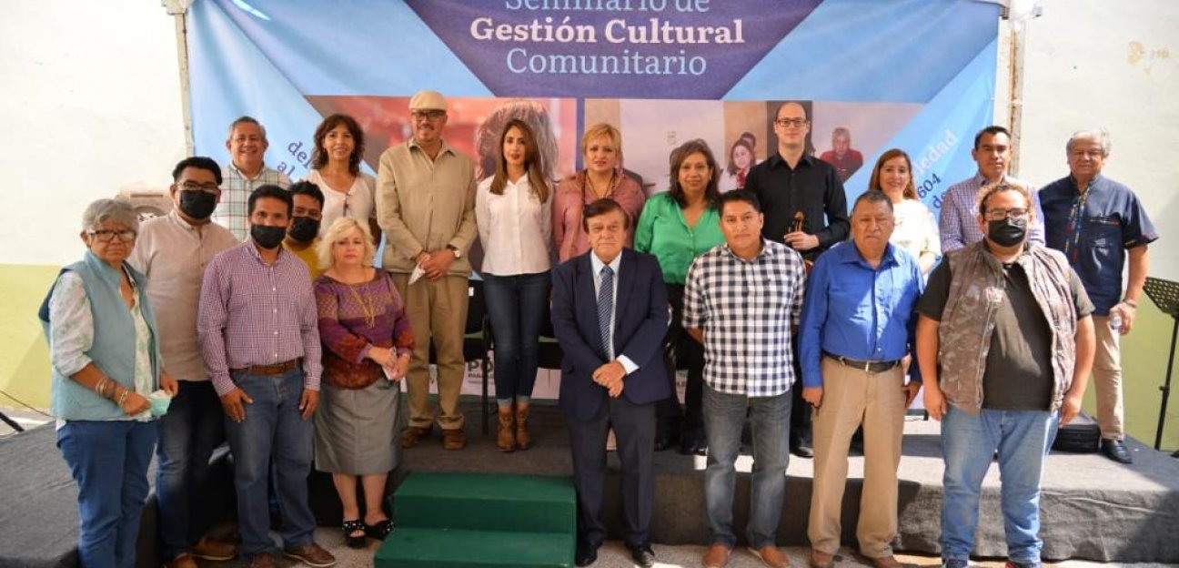 Inauguran seminario de Gestión Cultural Comunitario en Soledad de Graciano Sánchez
