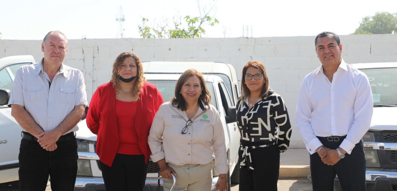 Gobierno del Estado y Soledad coordinan acciones para la ampliación del parque vehicular