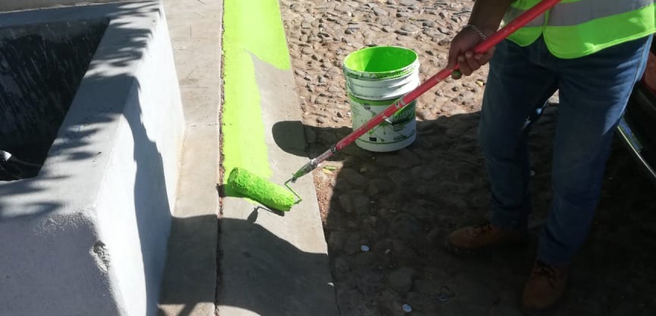 Ayuntamiento de Soledad continúa con la mejora de la imagen urbana del municipio