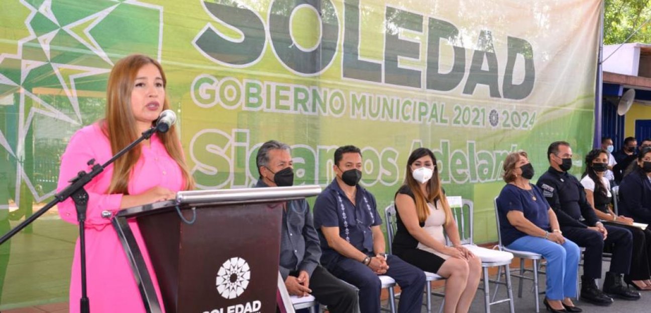 Autoridades municipales de Soledad conmemoraron el Día de la Marina