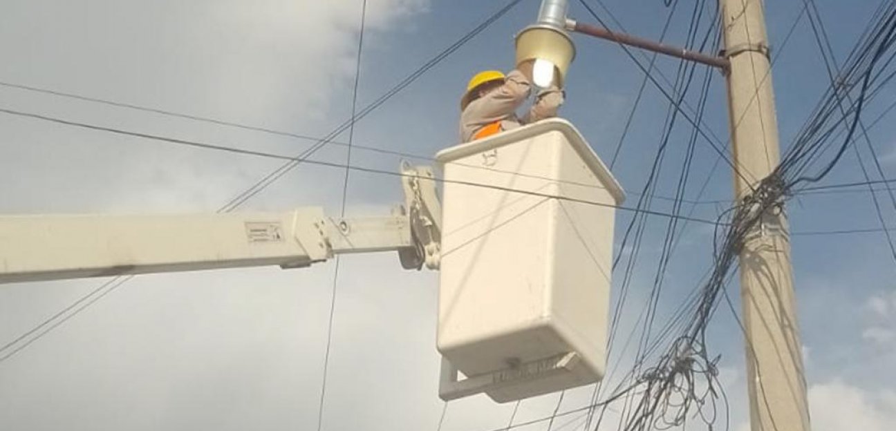 Más de 120 luminarias han sido rehabilitadas en el municipio gracias al programa Verde Ciudadano