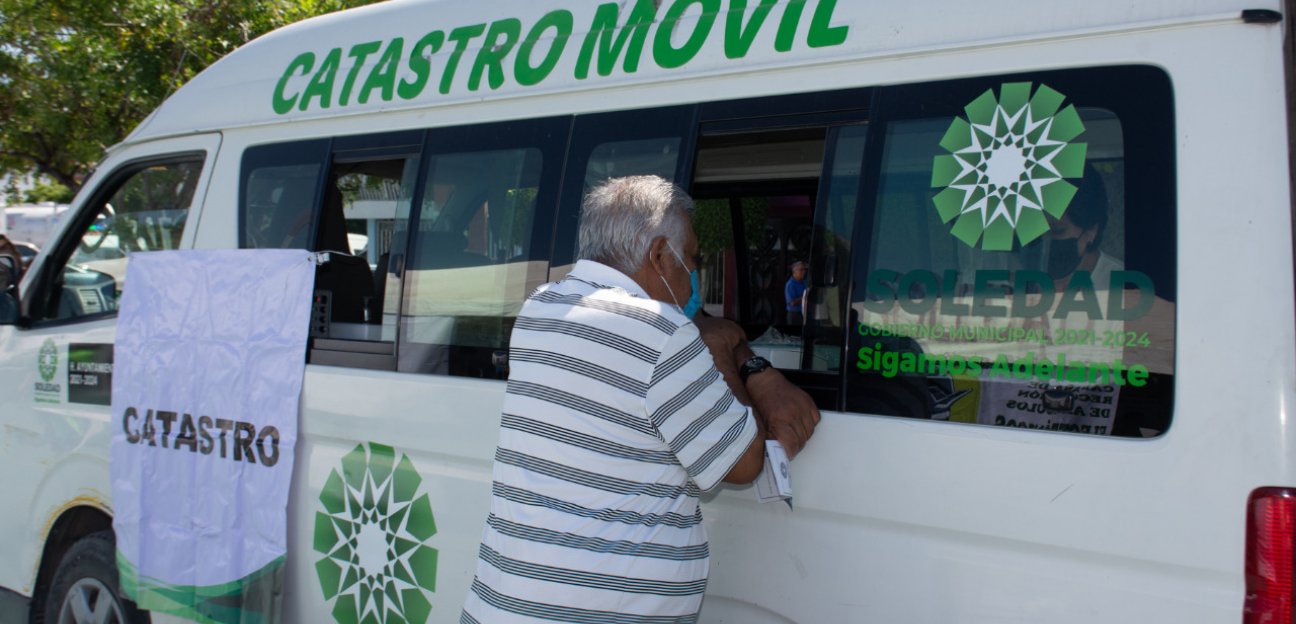 Más de 400 soledenses han sido atendidos en el Catastro Móvil del arranque del programa Verde Ciudadano a la fecha