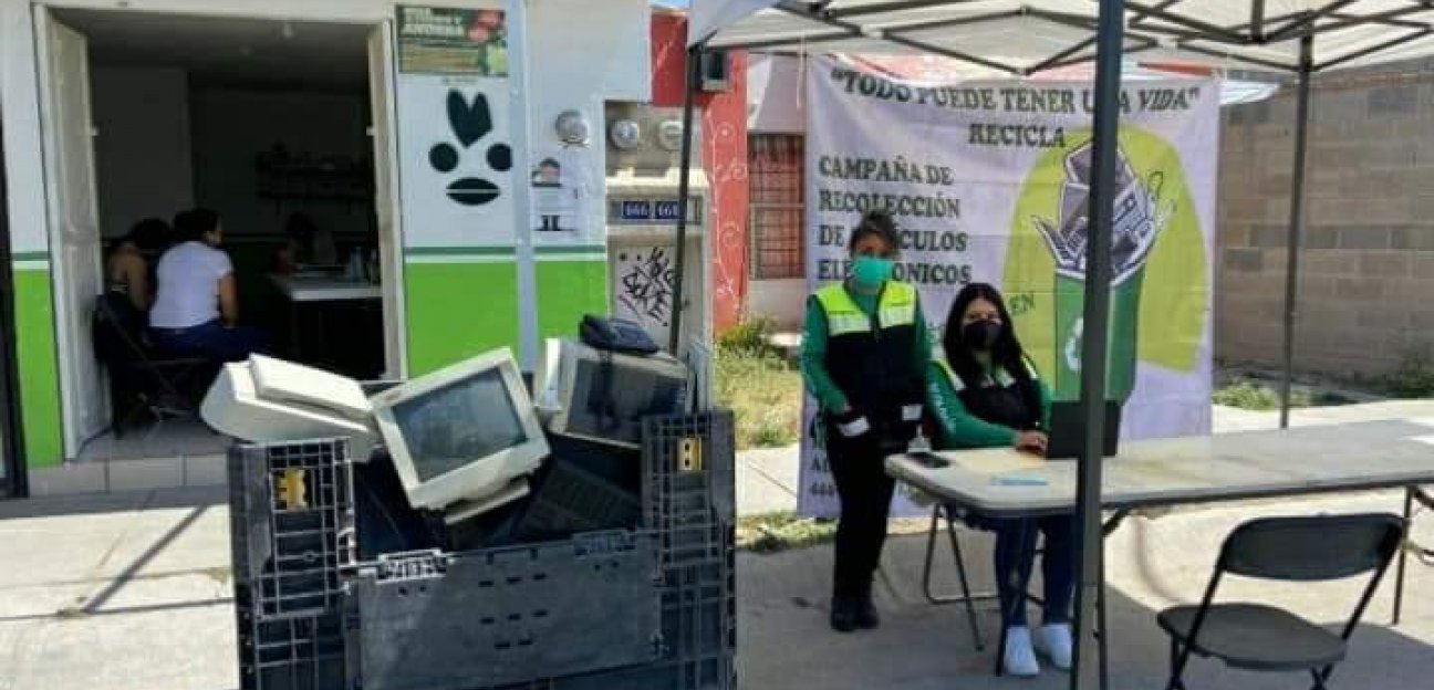 Durante las jornadas de Verde Ciudadano la dirección de Ecología de Soledad ha recolectado más de 70 aparatos eléctricos y electrónicos