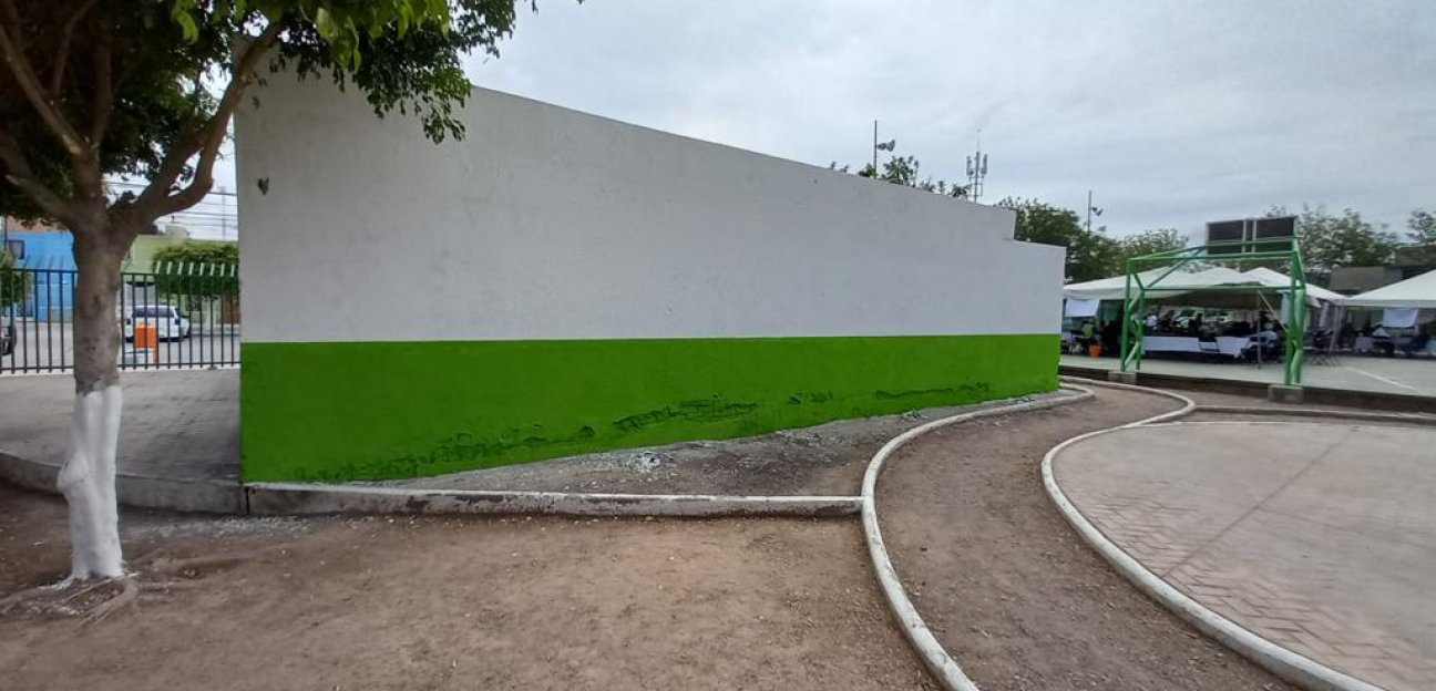 Unidad deportiva de Hogares Ferrocarrileros fue rehabilitada por el ayuntamiento de Soledad