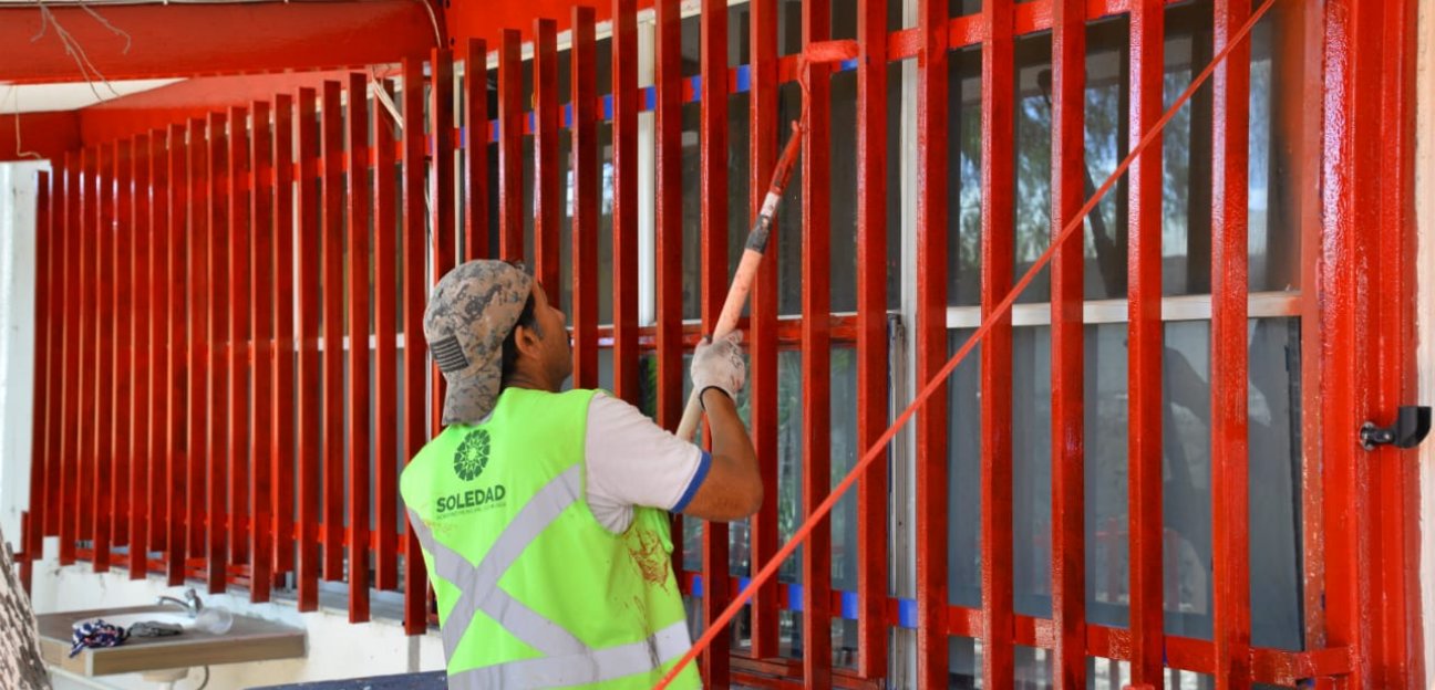 Realizan programa para embellecer escuelas del municipio de Soledad