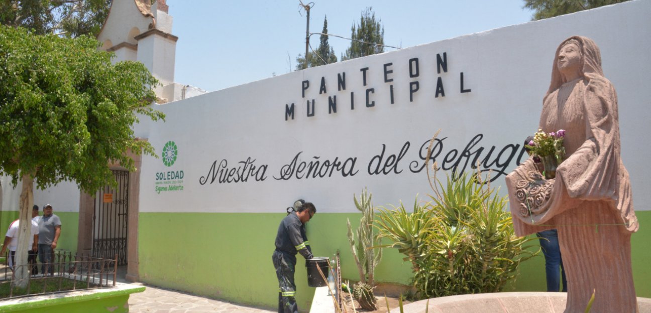 Cementeros municipales amplían horario de visita este domingo