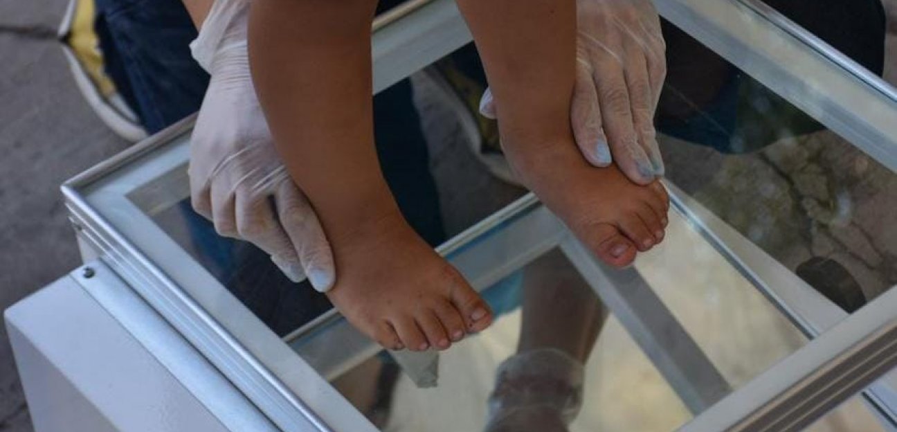 DIF Municipal realiza exámenes para detectar pie plano en habitantes de Soledad