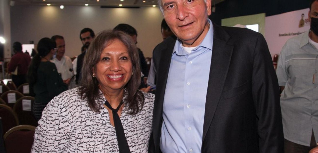 Alcaldesa de Soledad celebra la visita del Secretario de Gobernación a territorio potosino