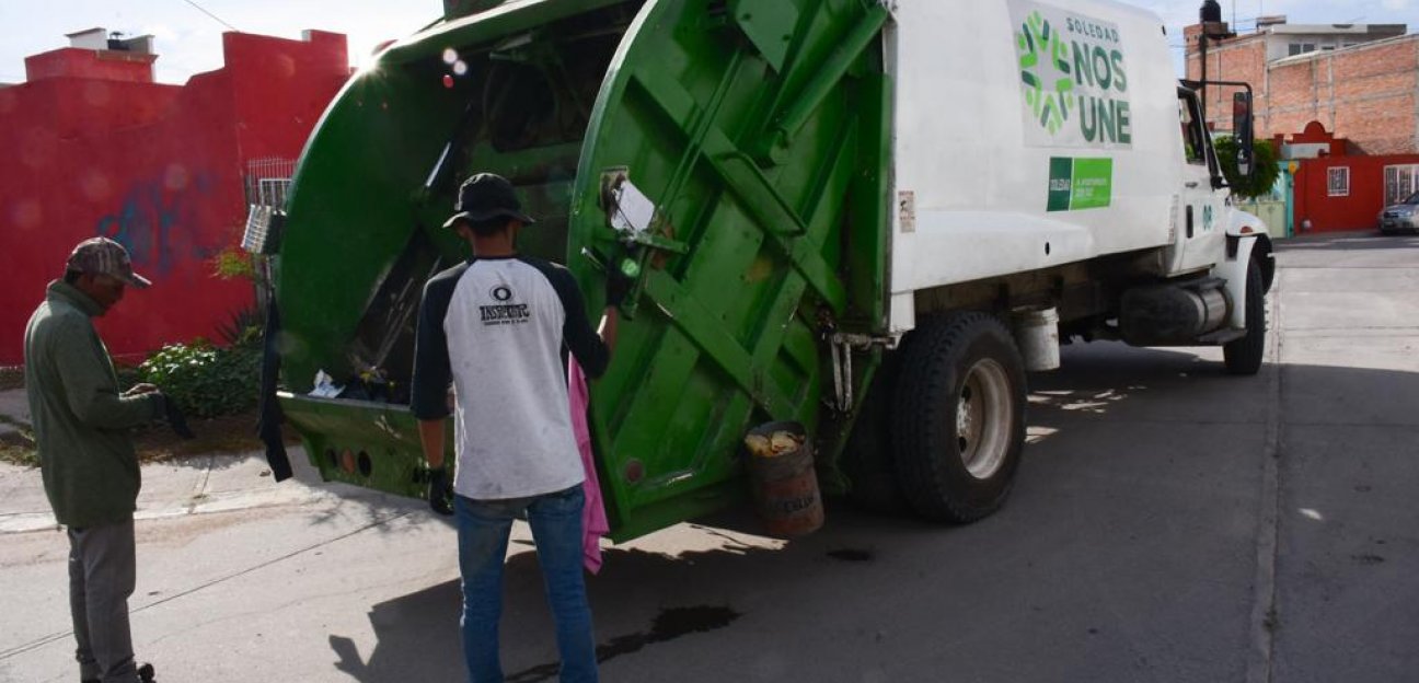 Servicios Municipales ha incrementado el horario de recolección de basura en algunas zonas del municipio de Soledad
