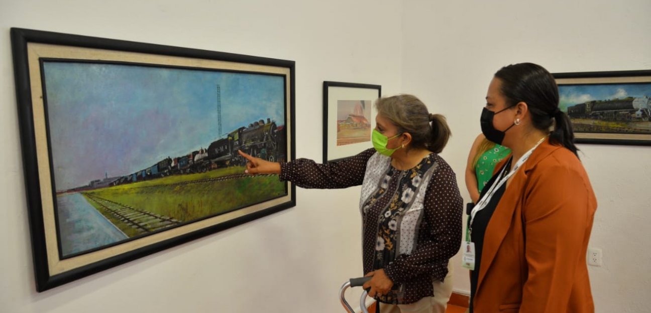 Alcaldesa Leonor Noyola inauguró la exposición Visitas de una Ayer en la Casa de la Cultura 