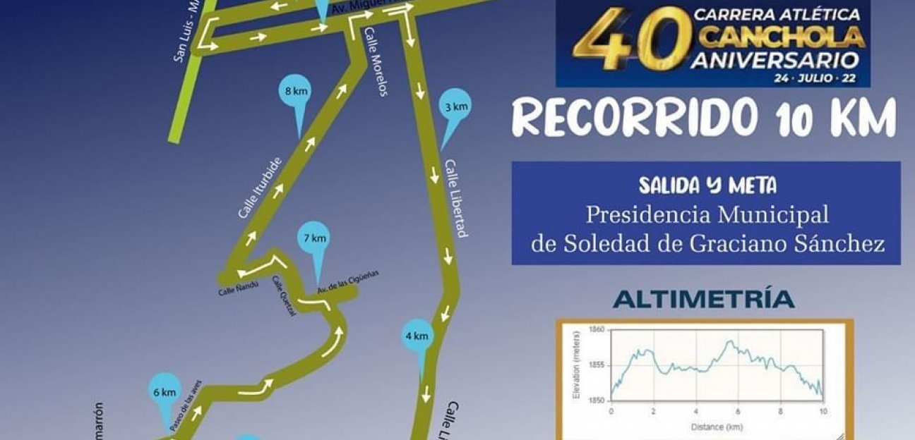 Policía Vial de Soledad anuncia cierre de calles por carrera atlética 