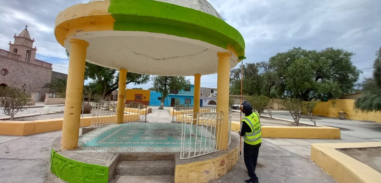 La jornada integral de mantenimiento llegó a Cándido Navarro