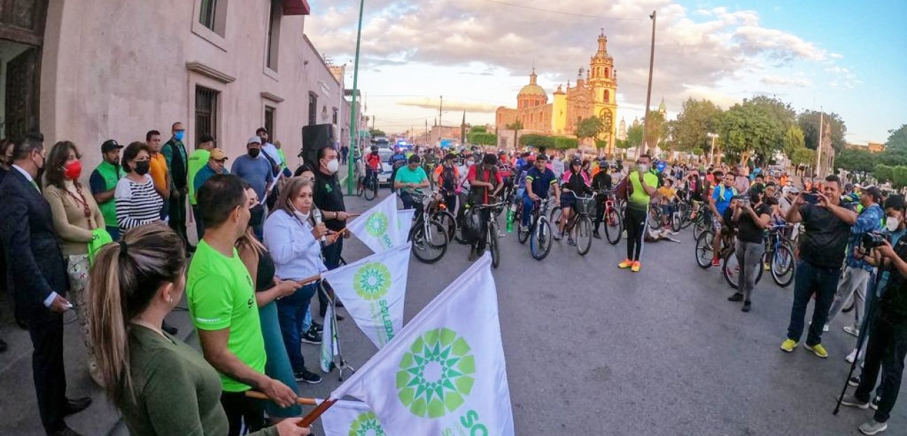 Rodada Ciclista de Soledad se reactivó con gran convocatoria