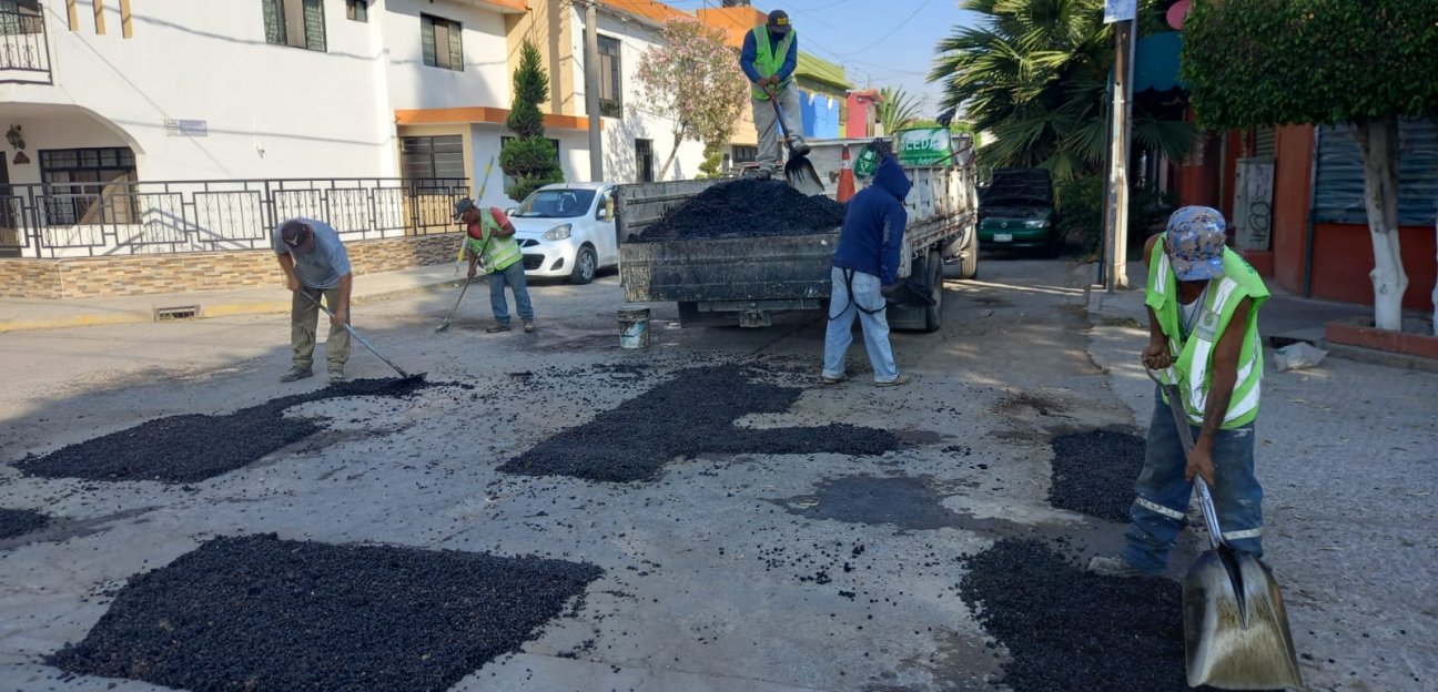 Se intensifica el programa de bacheo en Soledad