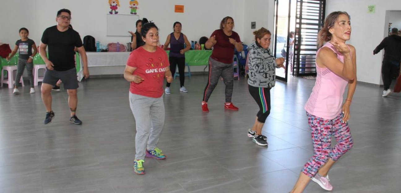 Invitan a soledenses a formar parte de las clases de zumba que se ofrecen en el centro recreativo La Lomita