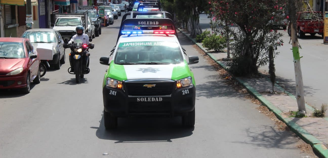 Dirección de Seguridad Pública de Soledad reforzó acciones de proximidad y vigilancia en atención a reportes ciudadanos