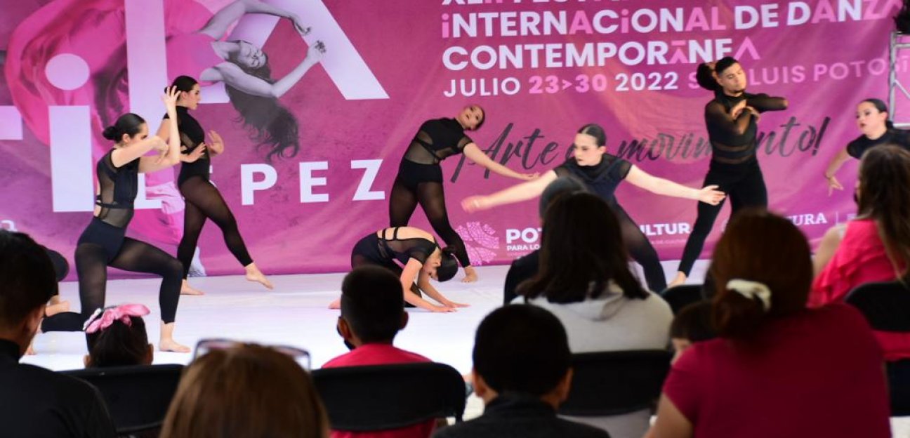Soledad fue sede de la presentación artística por la extensión del XLII Festival Internacional de Danza Contemporánea Lila López