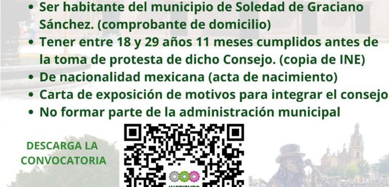 Invitan a jóvenes a participar en el Consejo Municipal de la Juventud 